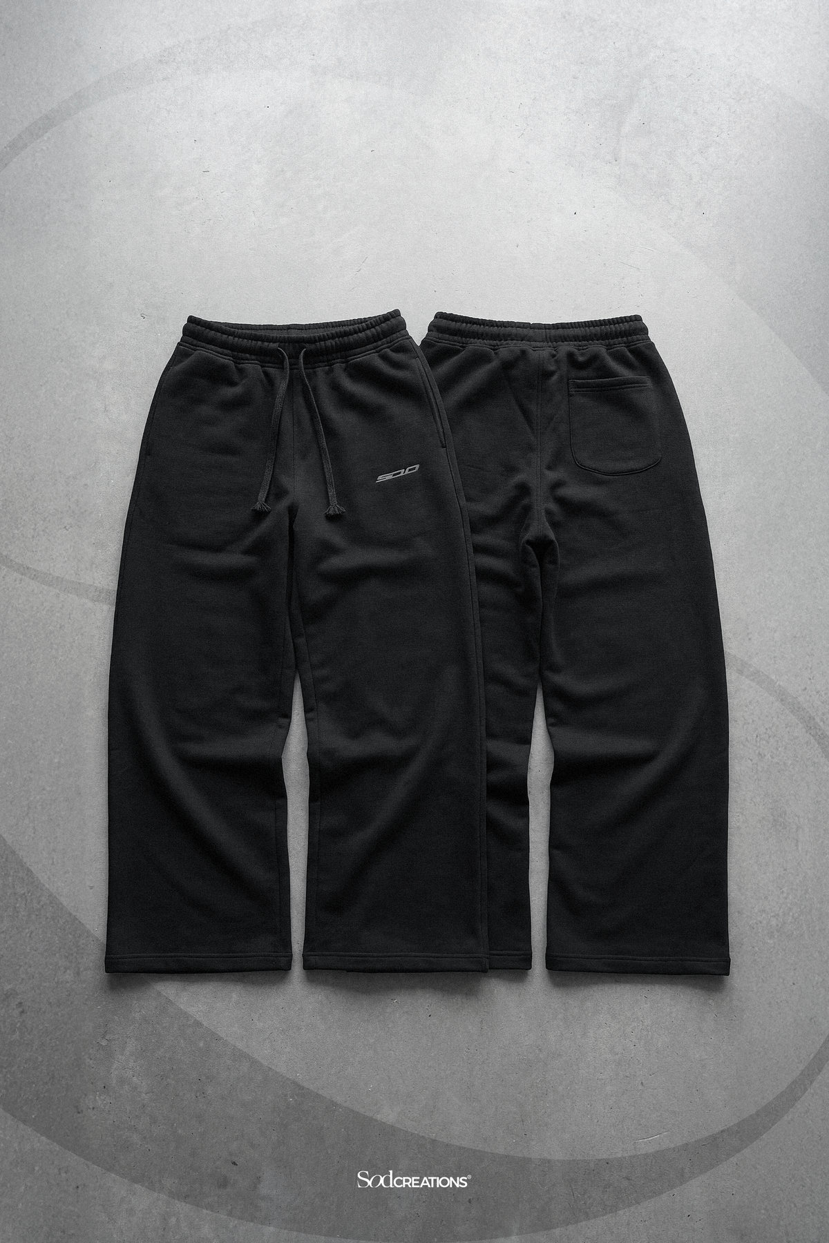 SOD BLACK SWEATPANTS